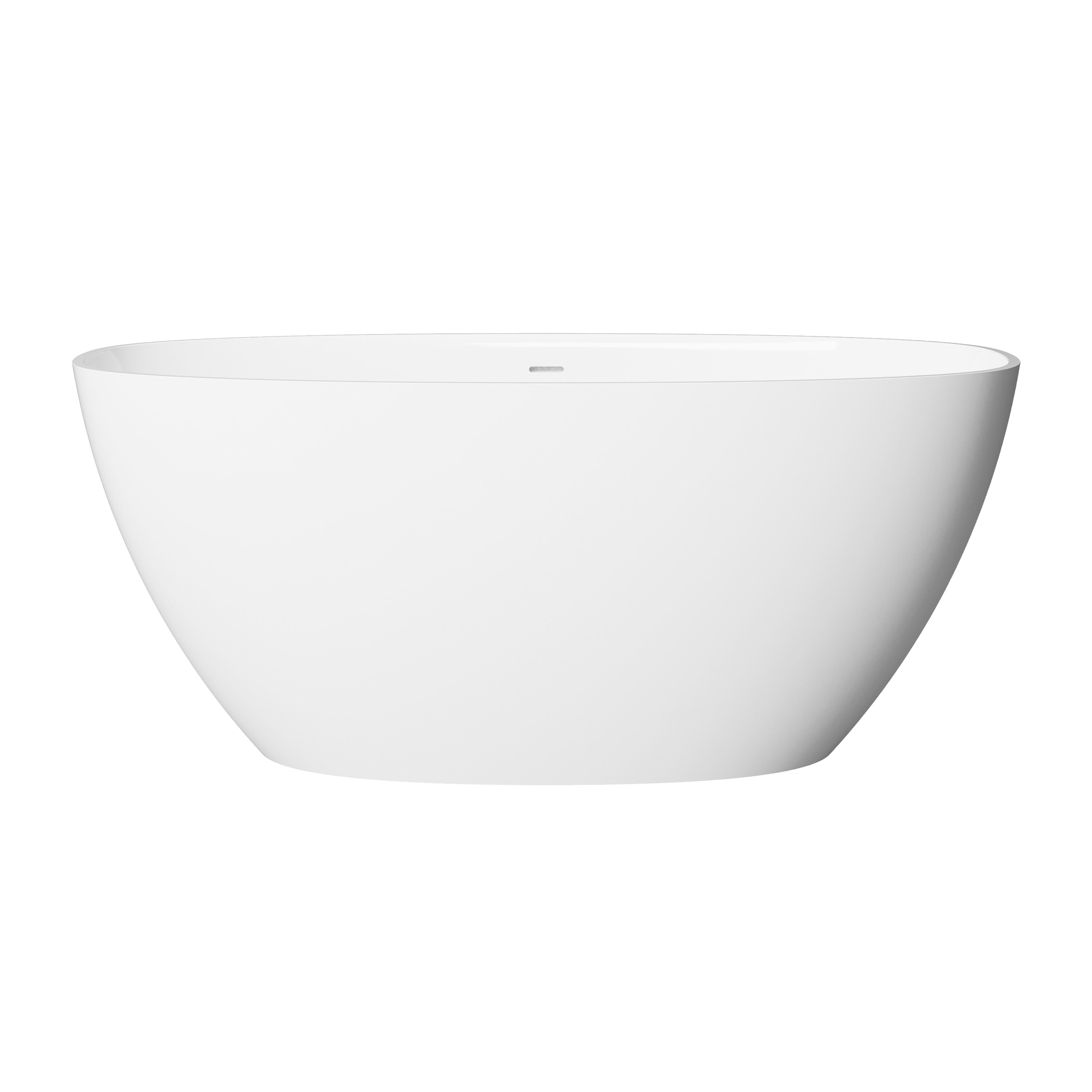 59" x 31.5" STARR FREESTANDING OVAL BATHTUB