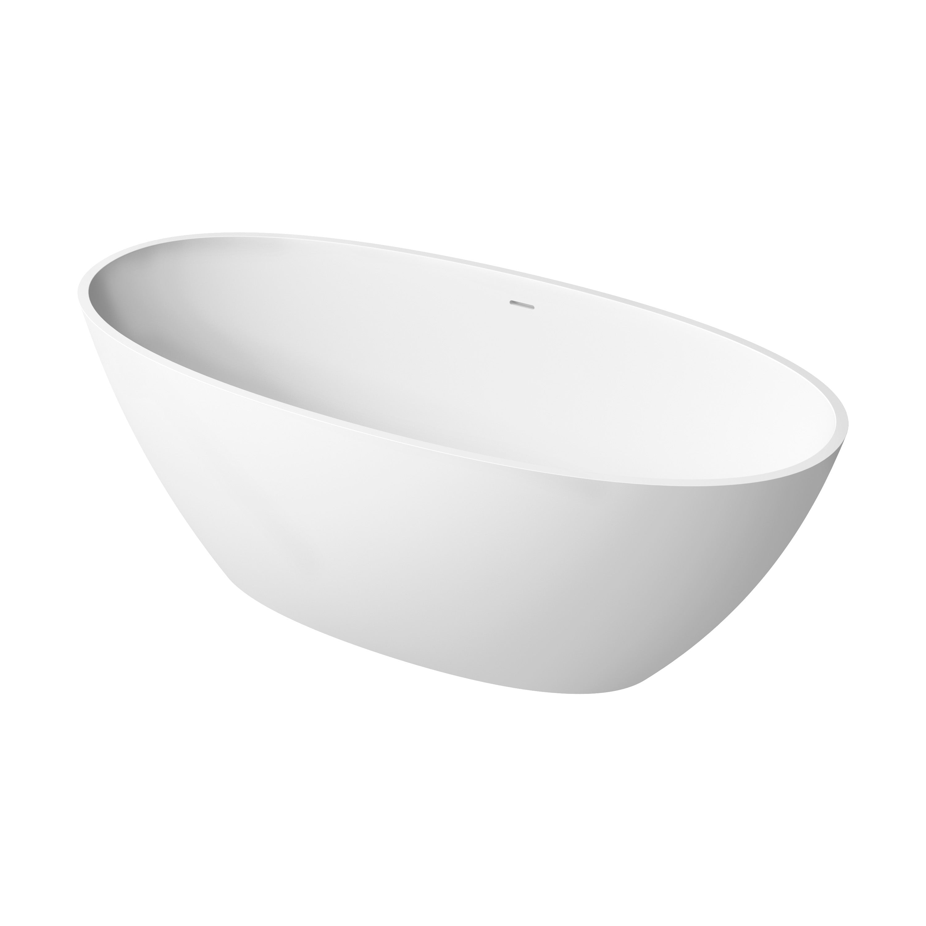66" x 32" ZAPPA FREESTANDING OVAL BATHTUB