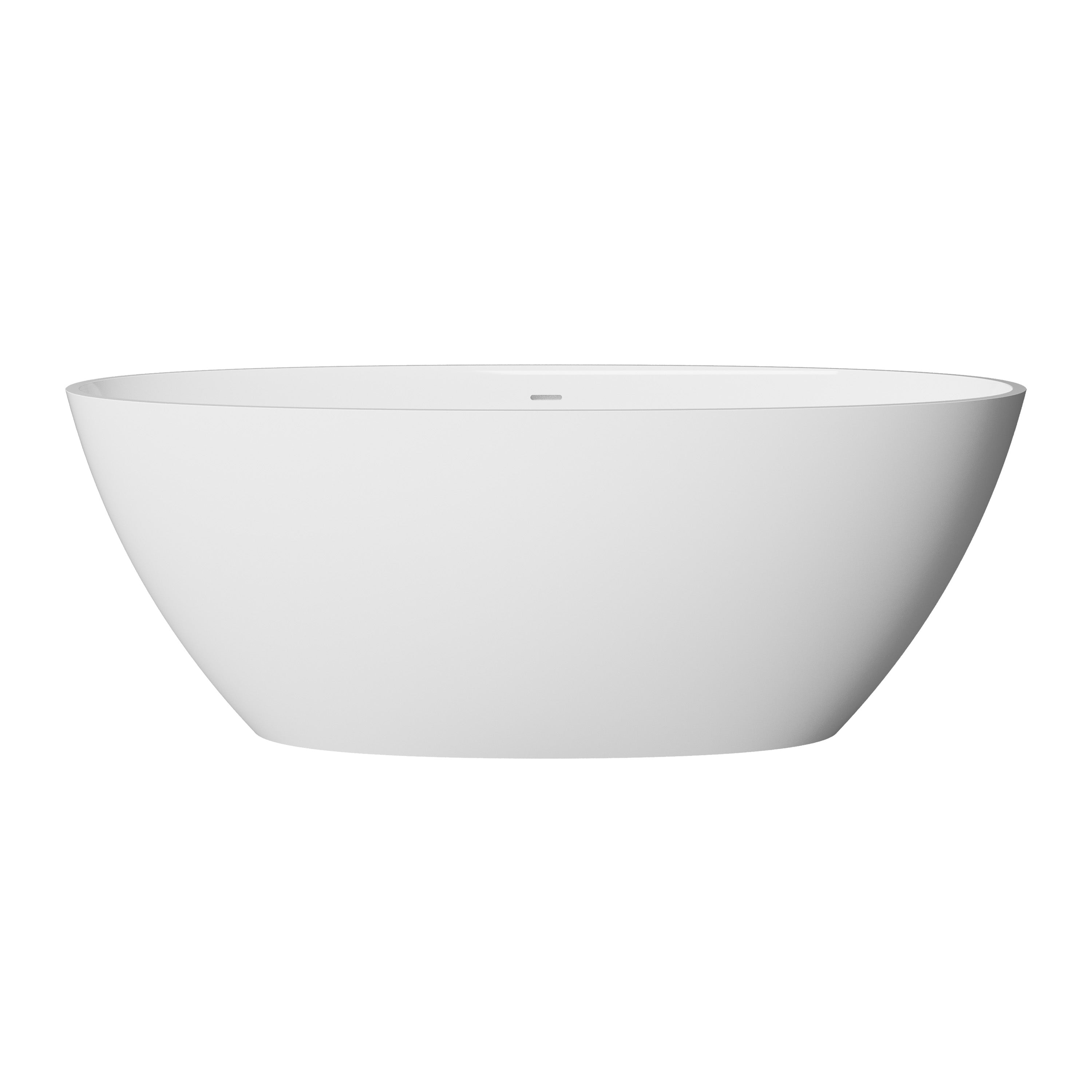 66" x 32" ZAPPA FREESTANDING OVAL BATHTUB
