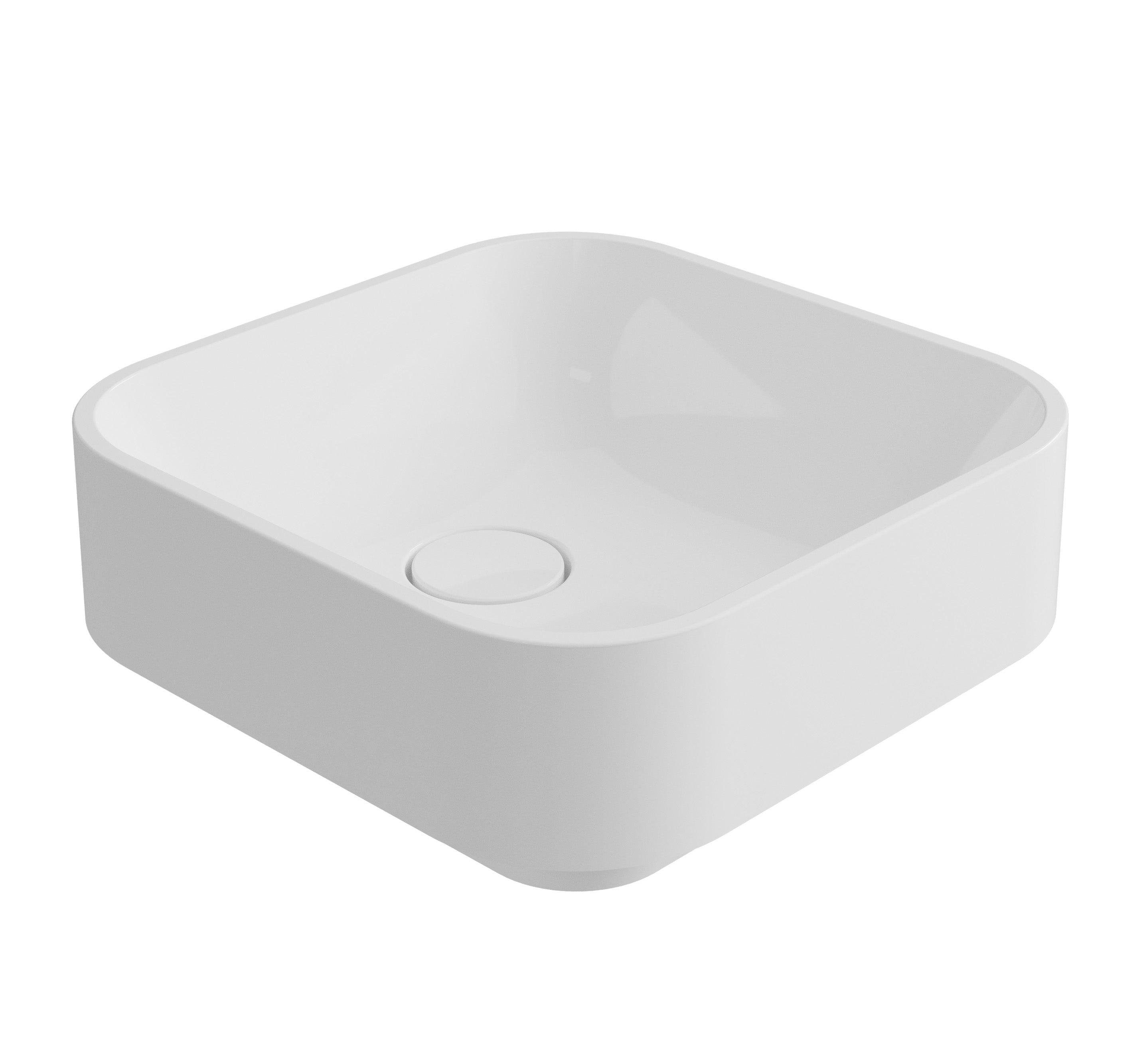 15"x 15" AC SQUARE COUNTER-TOP SINK