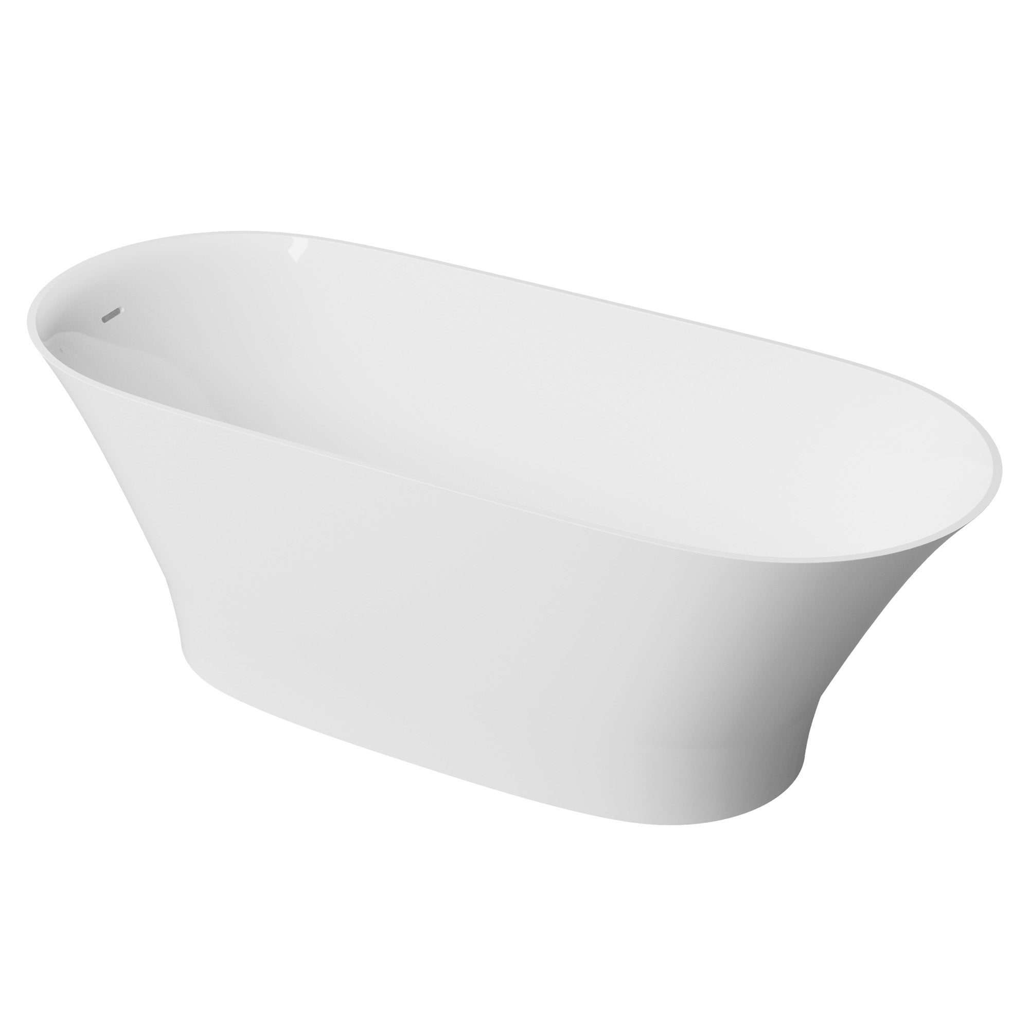 BAIGNOIRE OVALE AUTOPORTANTE MAC 61" x 27"